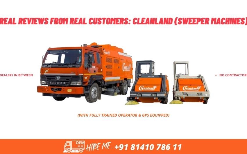 REAL REVIEWS FROM REAL CUSTOMERS: CLEANLAND (Sweeper Machines)
